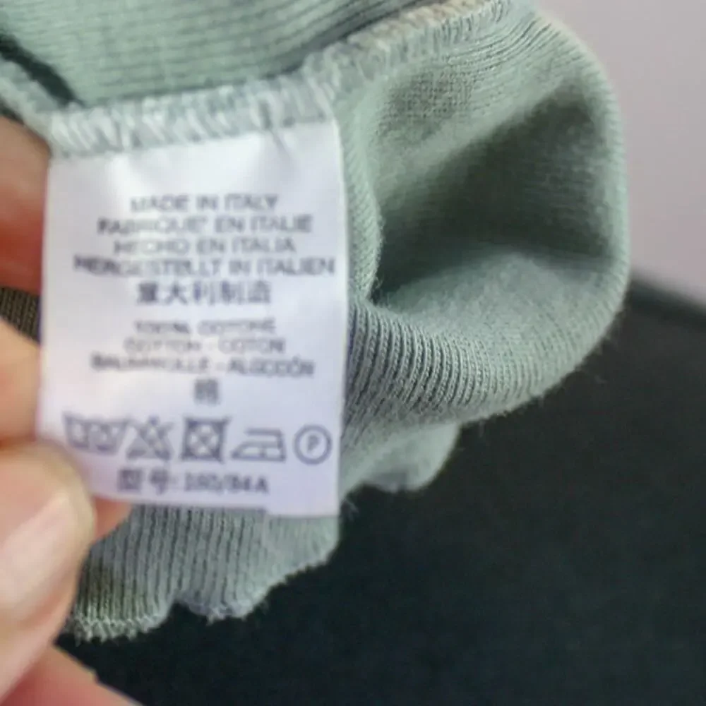 Brandy Melville Crop Top Sage Green Pistachio Stretch Y2K Grunge 90s